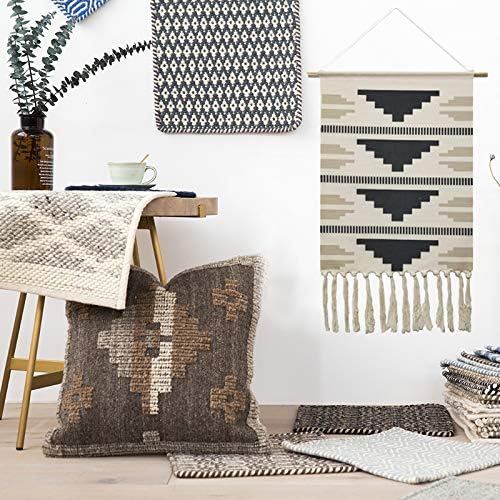 Boho Geometric Macrame Wall Hanging Tapestry