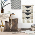 Boho Geometric Macrame Wall Hanging Tapestry