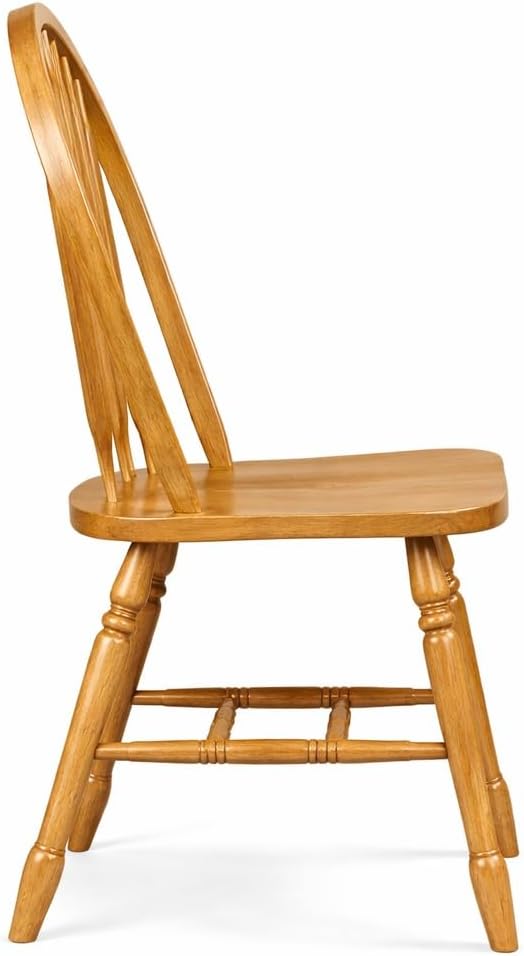 Light Oak Finish Dining Chair