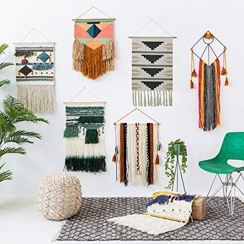 Boho Geometric Macrame Wall Hanging Tapestry
