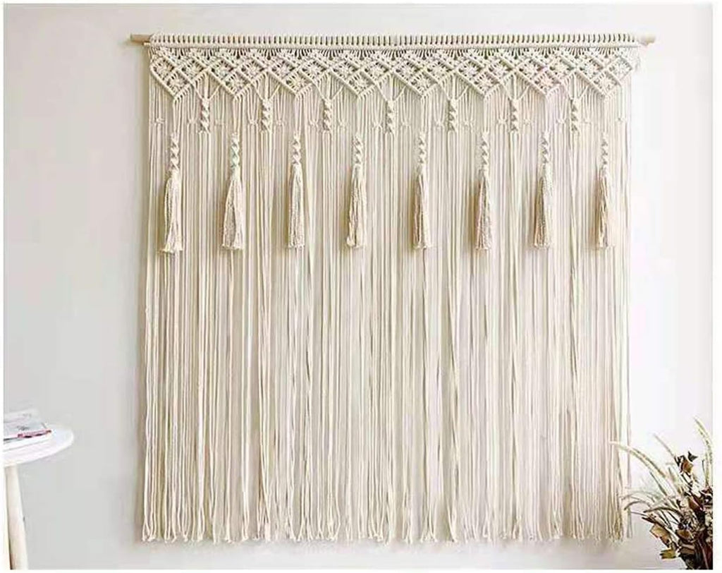 Macrame Tassel Doorway Curtain Wall Hanging