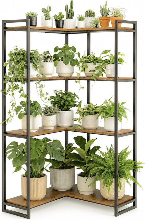 5-Tier Tall Corner Indoor Plant Stand