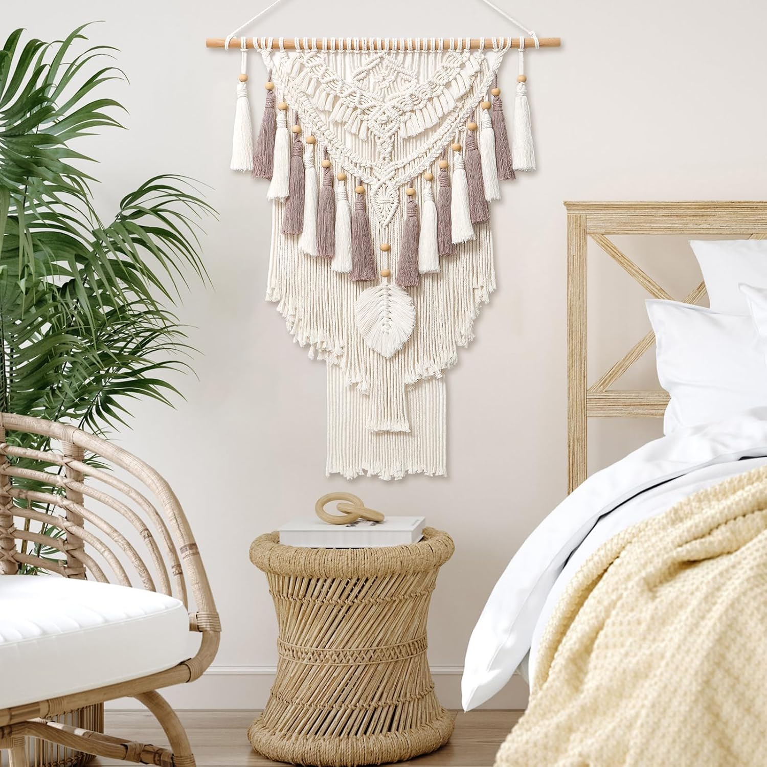 Boho Macrame Woven Wall Hanging Tapestry