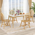 Oak Windsor Spindle Back Farmhouse Dining Chairs